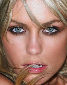 Abigail Clancy's Face