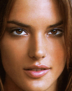 Alessandra Ambrosia's lips