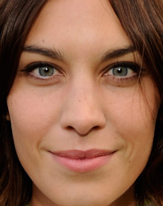 Alexa Chung's eyes