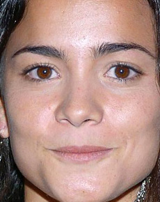 Alice Braga's Face