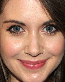 Alison Brie's lips