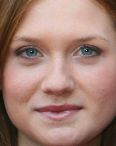 Bonnie Wright's lips