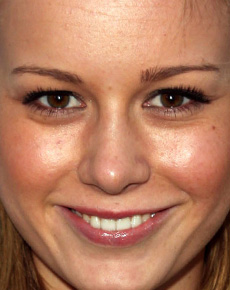 Brie Larson's lips