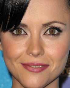 Christina Ricci's eyes