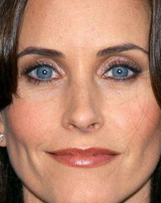 Courteney Cox's lips