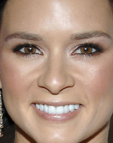 Danica Patrick's lips