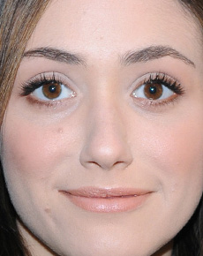 Emmy Rossum's lips