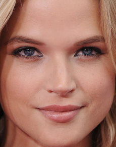 Gabriella Wilde's Face