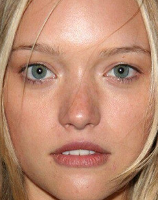 Gemma Ward's lips