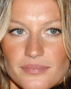 Gisele Bundchen's eyes