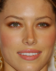 Jessica Biel's lips