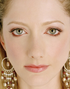 Judy Greer's eyes