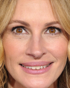 Julia Roberts's eyes