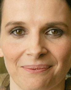 Juliette Binoche's eyes