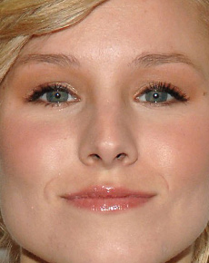 Kristen Bell's lips