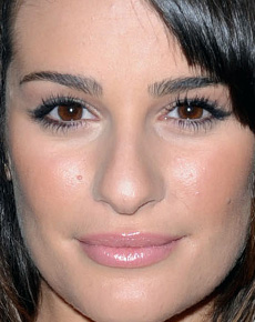 Lea Michele's lips