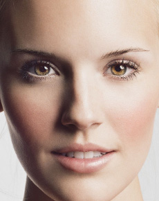 Maggie Grace's lips