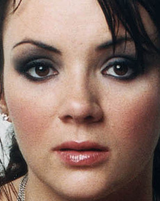 Martine Mccutcheon's lips