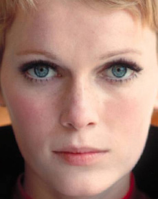 Mia Farrow's Face