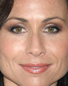 Minnie Driver's lips