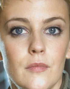 Miranda Raison's eyes