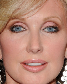 Morgan Fairchild's eyes