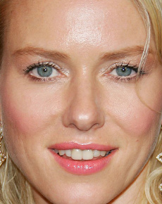 Naomi Watts's lips