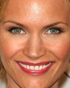 Natasha Henstridge's eyes