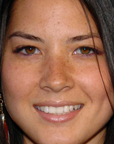 Olivia Munn's lips