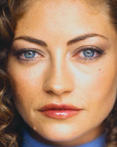 Rebecca Gayheart's lips