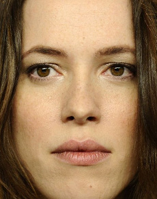 Rebecca Hall's lips