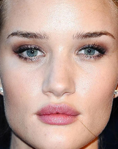 Rosie Huntington Whiteley's lips