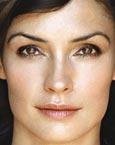 Famke Jansen's eyes