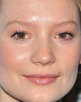 Mia Wasikowska's Face