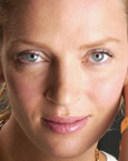 Uma Thurman's Face