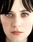 Zooey Deschanel's eyes