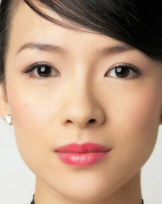 Ziyi Zhang's eyes